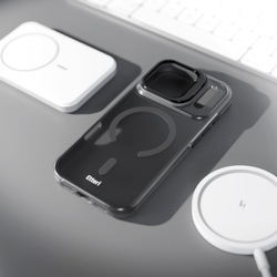 Nakładka Etteri Morning Fog do iPhone 17 Pro Max 6,9" czarna