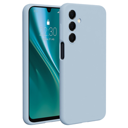 Etui Etteri Silicone Case do Samsung Galaxy A16 4G / A16 5G jasnoniebieskie