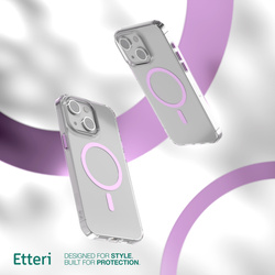Etui Etteri Color Mag do iPhone 13 6,1" różowe