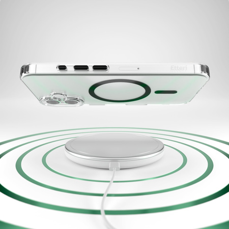 Etui Etteri Color Mag do iPhone 16 Plus 6,7" czarne