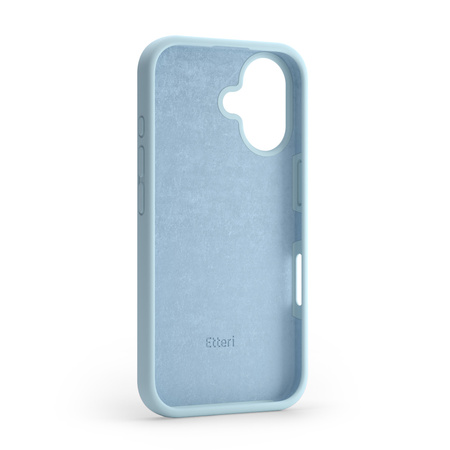 Etui Etteri Silicone Case do iPhone 16 6,1" jasnoniebieskie