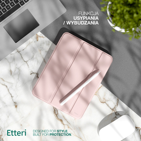 Etui Etteri do Apple iPad 10 2022/ iPad 11 A16 10.9' jasnoróżowe