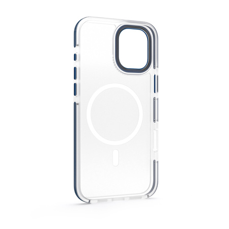 Etui Etteri Icy Mag do iPhone 16 6,1" niebieskie