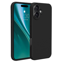 Etui Etteri Silicone Case do iPhone 16 Plus 6,7" czarne
