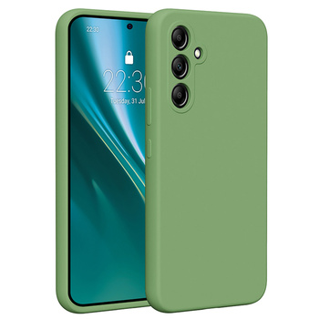 Etui Etteri Silicone Case do Samsung Galaxy A54 5G jasnozielone