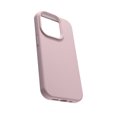 Etui Etteri Silicone Case do iPhone 15 6,1" jasnoróżowe
