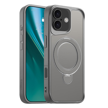 Etui Etteri Matt Mag Ring do iPhone 17 szare