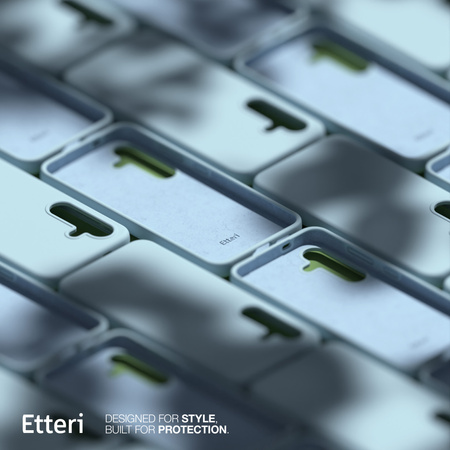 Etui Etteri Silicone Case do Samsung Galaxy S25 Plus jasnoniebieskie