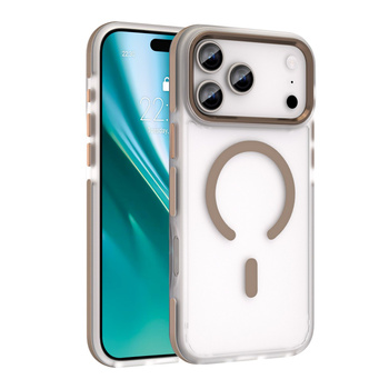 Etui Etteri Icy Mag do iPhone 17 Pro złote