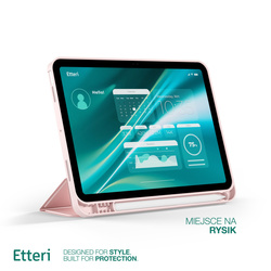 Etui Etteri do Apple iPad 10 2022/ iPad 11 A16 10.9' jasnoróżowe