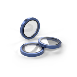 Etteri szkło na aparat do iPhone 17 Pro / 17 Pro Max niebieskie