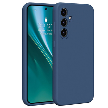 Etui Etteri Silicone Case do Samsung Galaxy S23 FE ciemnoniebieskie