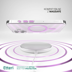 Etui Etteri Color Mag do iPhone 16 Plus 6,7" różowe