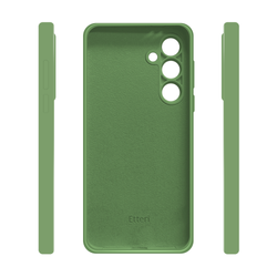 Etui Etteri Silicone Case do Samsung Galaxy S24 FE jasnozielone