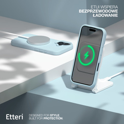 Etui Etteri Silicone Case do iPhone 16 6,1" jasnoniebieskie