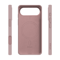 Etui Etteri Silicone Mag case do iPhone 17 Air jasnoróżowe
