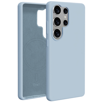 Etui Etteri Silicone Mag do Samsung Galaxy S25 Ultra jasnoniebieskie