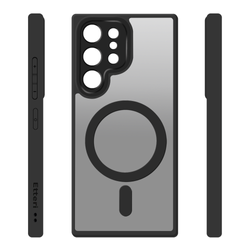 Etui Etteri Matt Mag do Samsung Galaxy S25 Ultra czarne