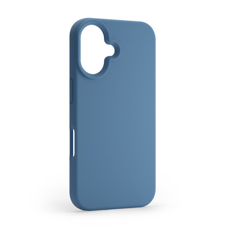 Etui Etteri Silicone Mag do iPhone 16 Plus 6,7" ciemnoniebieskie