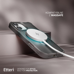 Etui Etteri Matt Mag Ring do iPhone 17 Air szare