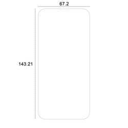 Etteri szkło hybrydowe do iPhone 15 Pro 6,1"