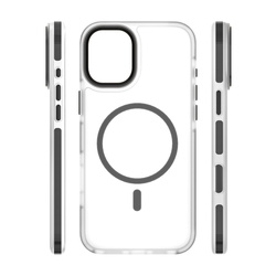 Etui Etteri Icy Mag do iPhone 16 6,1" czarne
