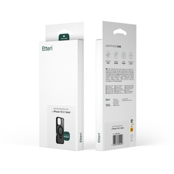 Etui Etteri Matt Mag Ring do iPhone 12 / 12 Pro 6,1" czarne