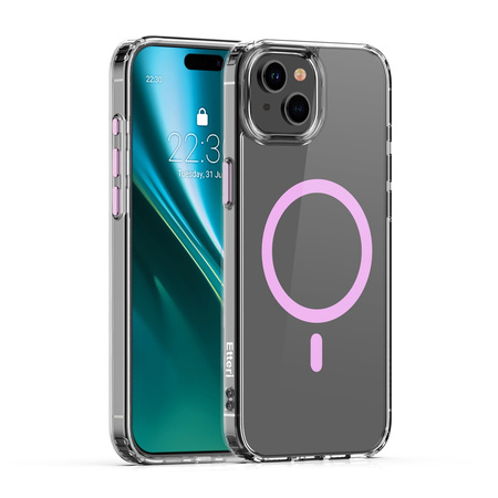 Etui Etteri Color Mag do iPhone 13 6,1" różowe
