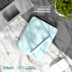 Etui Etteri do Apple iPad Air 10.9' jasnoniebieskie