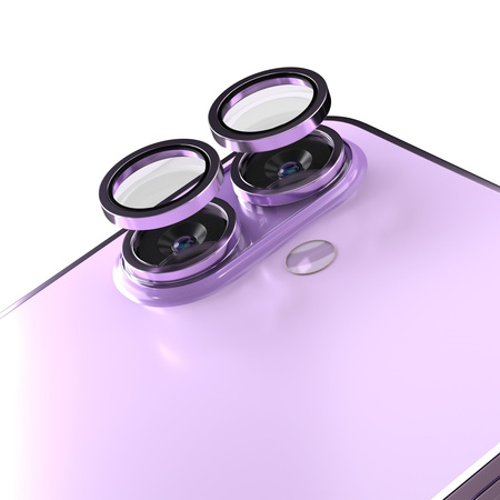 Etteri szkło na aparat do iPhone 17 fioletowe