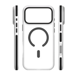 Etui Etteri Icy Mag do iPhone 17 Pro czarne