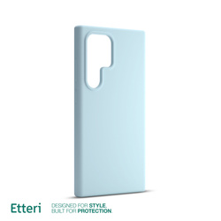 Etui Etteri Silicone Case do Samsung Galaxy S23 Ultra jasnoniebieskie