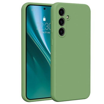 Etui Etteri Silicone Case do Samsung Galaxy S23 FE jasnozielone