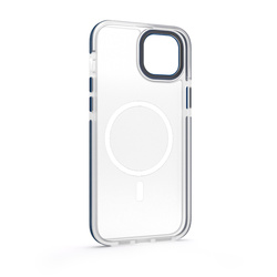 Etui Etteri Icy Mag do iPhone 15 6,1" niebieskie