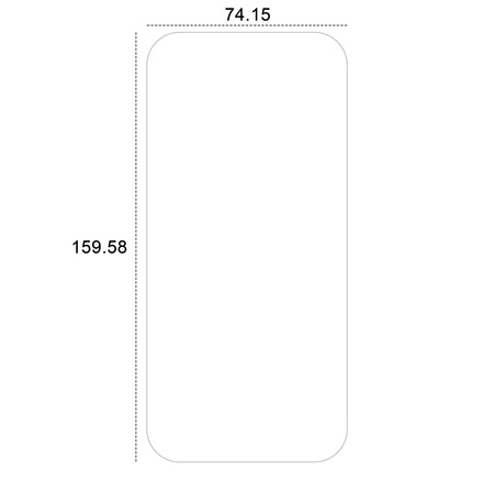 Etteri szkło hybrydowe do iPhone 16 Pro Max 6,9"