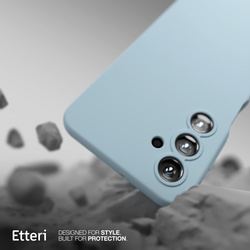 Etui Etteri Silicone Case do Samsung Galaxy A35 5G jasnoniebieskie
