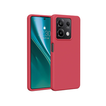 Etui Etteri Silicone Case do Xiaomi Redmi Note 13 5G malinowe