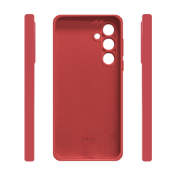Etui Etteri Silicone Case do Samsung Galaxy S24 FE malinowe