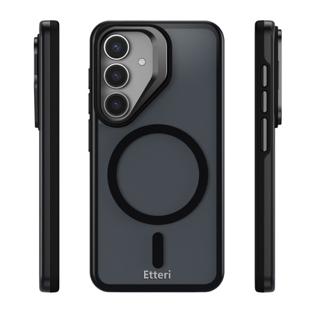 Nakładka Etteri Morning Fog do Samsung S25 czarna