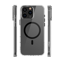 Etui Etteri Color Mag do iPhone 15 Pro 6,1" czarne