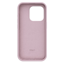 Etui Etteri Silicone Case do iPhone 15 Pro 6,1" jasnoróżowe