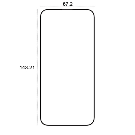 Etteri szkło hartowane 9D do iPhone 15 Pro 6,1"