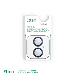 Etteri Camera Lens Protector szkło na aparat do iPhone 16 / 16 Plus niebieski
