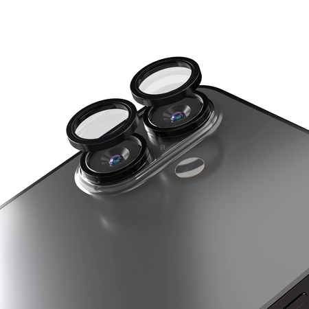 Etteri szkło na aparat do iPhone 17 czarne