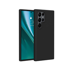 Etui Etteri Silicone Case do Samsung Galaxy S24 Ultra czarne