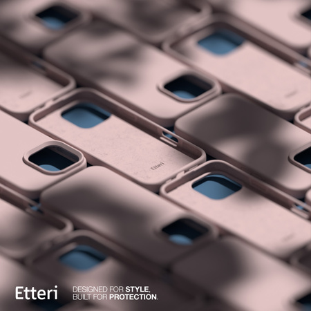 Etui Etteri Silicone Case do iPhone 14 6,1" jasnoróżowe