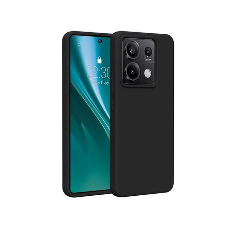 Etui Etteri Silicone Case do Xiaomi Redmi Note 13 Pro 5G czarne