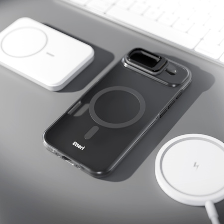 Nakładka Etteri Morning Fog do iPhone 17 Air czarna