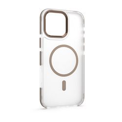 Etui Etteri Icy Mag do iPhone 16 Pro 6,3" złote