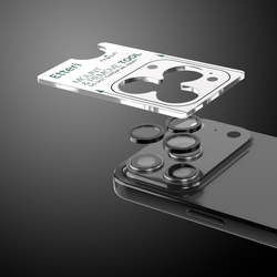 Etteri szkło na aparat do iPhone 17 Pro / 17 Pro Max czarne